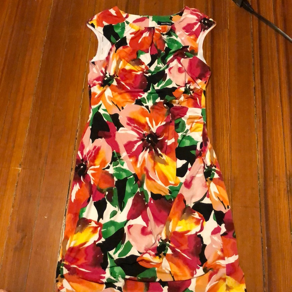 Floral Print “Wrap” Dress